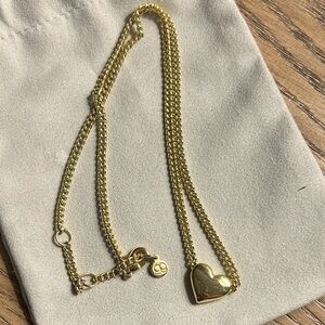 Gorjana Lou Helium Heart Necklace